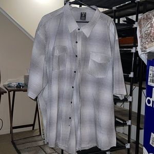 Size 6XL Mens casual dress shirt